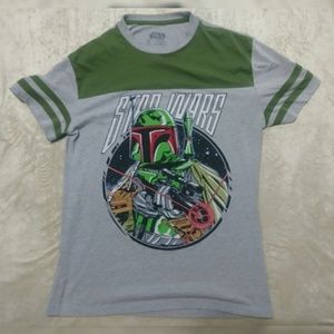 Star Wars Boba Fett Baseball Style T-shirt Medium
